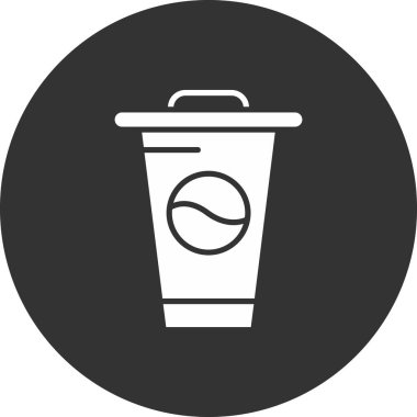 Katı kahve bardağı simgesi