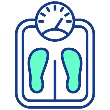 İnsan sağlığı ikonu. Web için insan vücut vektör simgelerinin özet çizimi