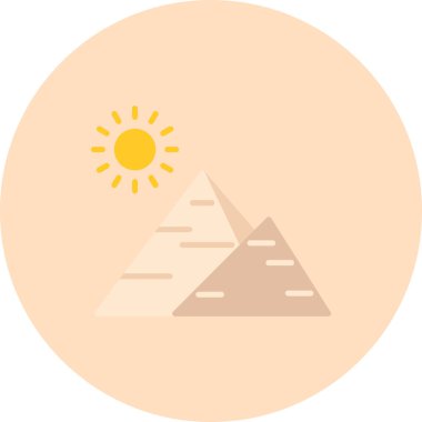 Güneş Simgesi Vektör illüstrasyonu