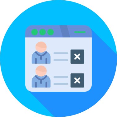 Modern bir ağın vektör illüstrasyonu