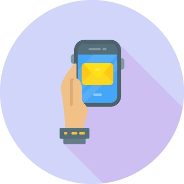 smartwatch simgesi, vektör illüstrasyonu