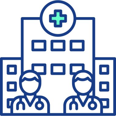 Doktor Simge vektör illüstrasyonu