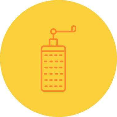 Duş. Web simgesi basit illüstrasyon