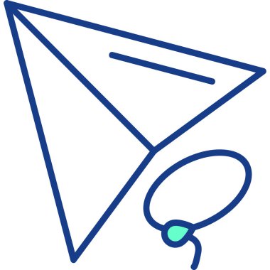 ok yönlü imleç simgesi - taslak biçimi