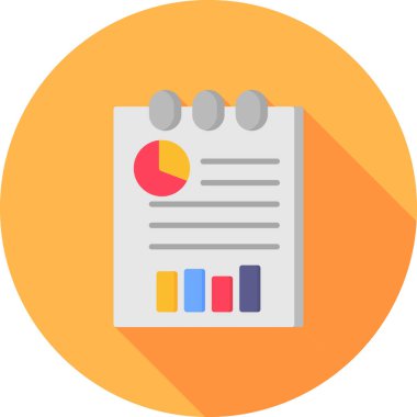 düz biçimli analiz veri istatistikleri simgesi