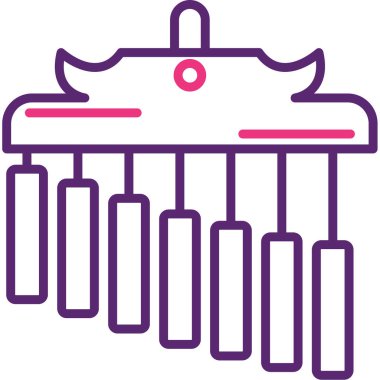 Barbekü. Web simgesi basit illüstrasyon