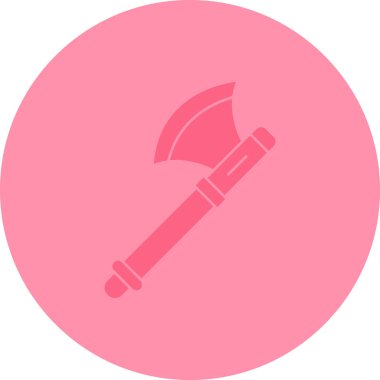 kürek simgesi vektör illüstrasyonu