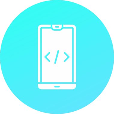 vektör cep telefon simgesi