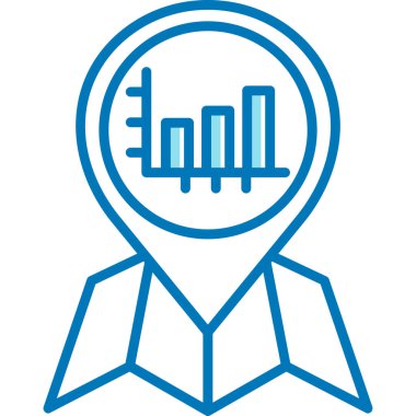 seo modern simgesinin vektör illüstrasyonu