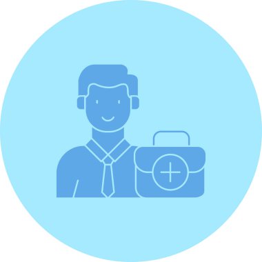 avatar. Web simgesi basit illüstrasyon