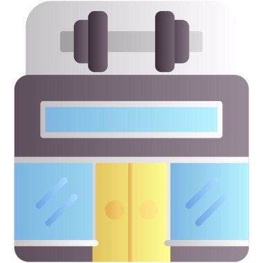 Modern b 'nin vektör illüstrasyonu eksik simgesi