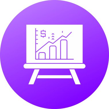 İş simgesinin vektör illüstrasyonu