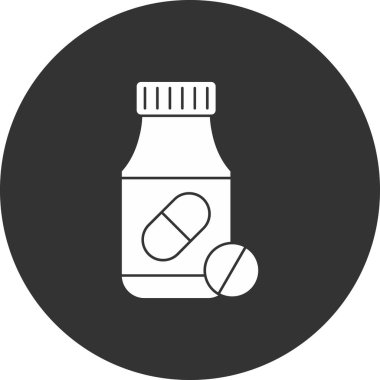 vektör çizim modern b eksikliği simgesi hapları