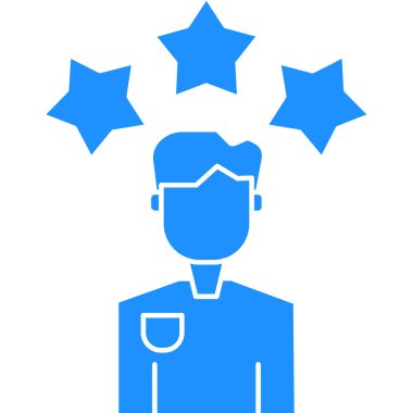 Yönetici simgesi vektör illüstrasyonu