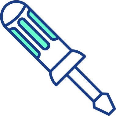 matkap ağ simgesi basit illüstrasyon