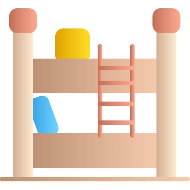 çocuk oyun alanı simgesi, izometrik biçim