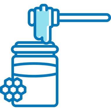 bal kavanozu vektör simgesi