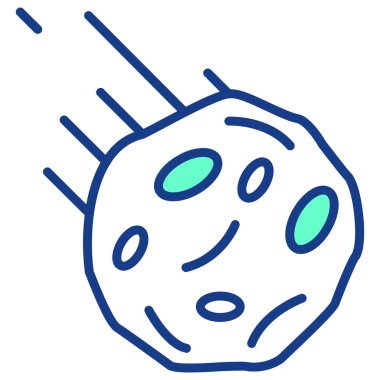 Gezegen. Web simgesi basit tasarım