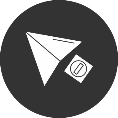 ok simgesinin vektör simgesi, vektör çizimi