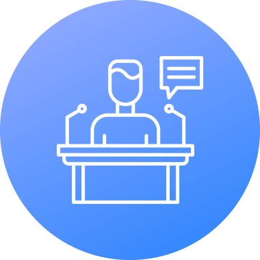 Modern eğitim ikonunun vektör illüstrasyonu