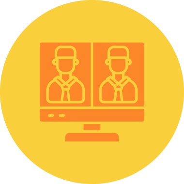 seo modern simgesinin vektör illüstrasyonu