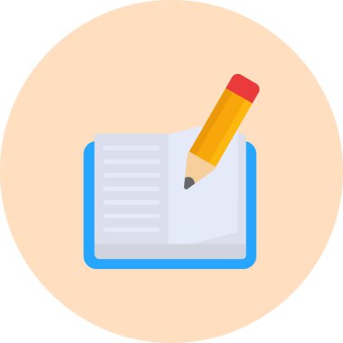 Belge. Web simgesi basit illüstrasyon