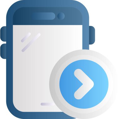 Alarm simgesi ve vektör illüstrasyonu beyaz arkaplanda izole edildi