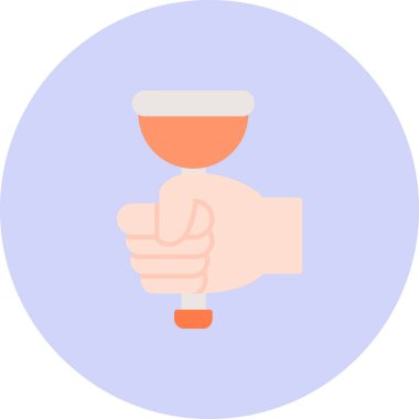 Şarap kadehi. Basit tasarım