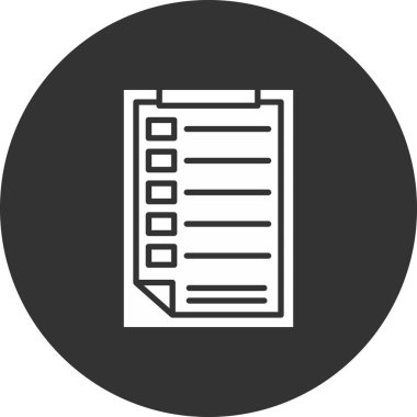 Dosya simgesinin vektör illüstrasyonu