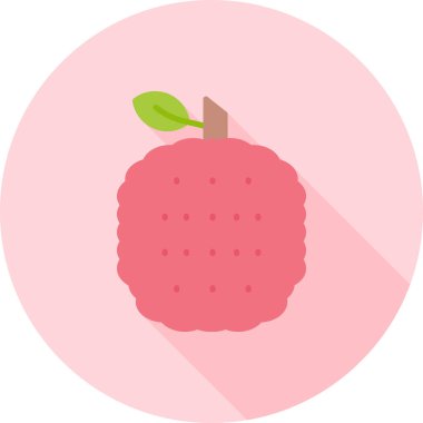 taze ve sulu meyve ikonu