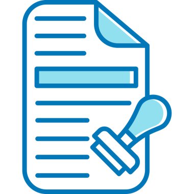 dosya belgesi simgesi, vektör illüstrasyonu