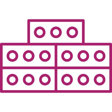 Modern b 'nin vektör illüstrasyonu