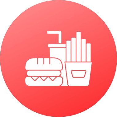 Gıda simgesinin vektör illüstrasyonu