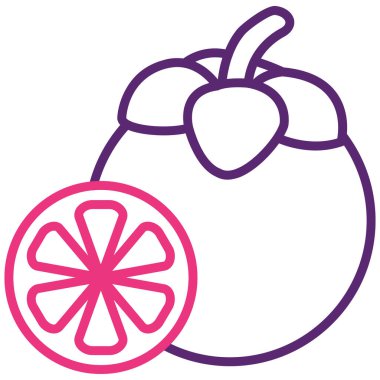 lemon. Web simgesi basit illüstrasyon