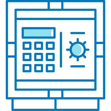 muhasebe hesaplama simgesi - taslak biçimi