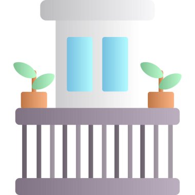 bitki kabı, vektör simgesi