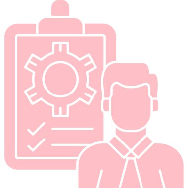 Seo simgesinin vektör illüstrasyonu