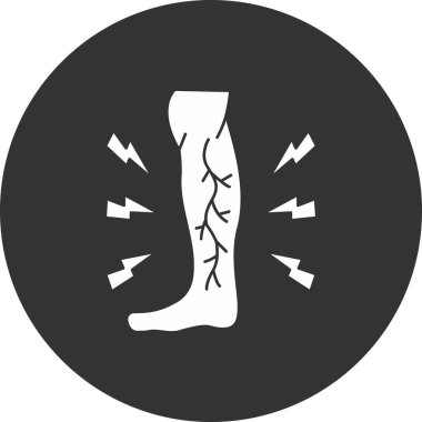 Tek izole edilmiş simgenin vektör illüstrasyonu