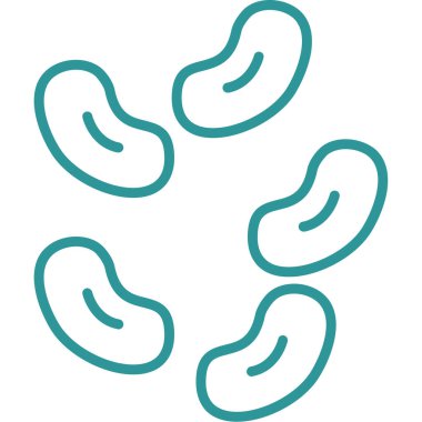 Gıda simgesinin vektör illüstrasyonu