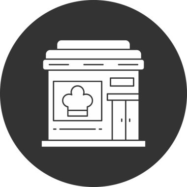 Gıda simgesinin vektör illüstrasyonu