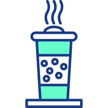 Kahve fincanı. Basit tasarım