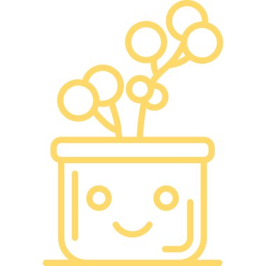 Bir çömleğin çizgi çizimi