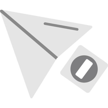 kağıt kesimi simgesi, basit biçim