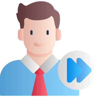 iş simgesi, vektör resimleme