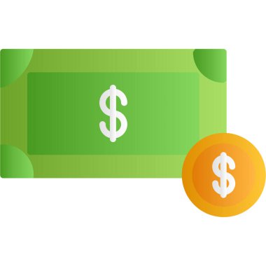 Dolar Para Vektörü Simgesi