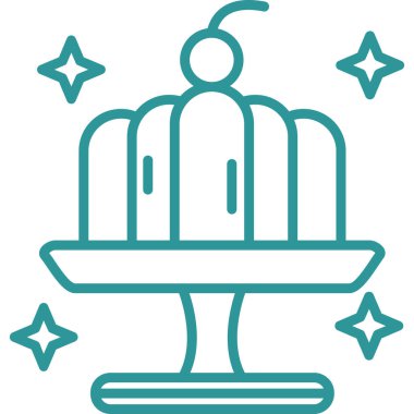 Çizgi film simgesinin vektör çizimi