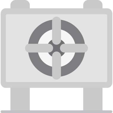 Tek bir izole arabanın vektör çizimi