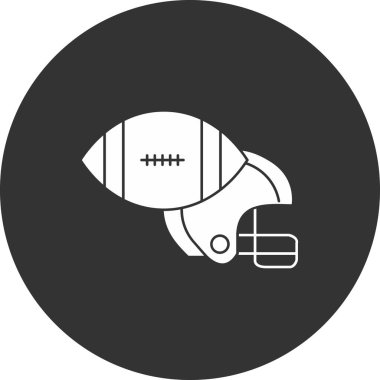 Futbol mu? Web simgesi basit tasarım