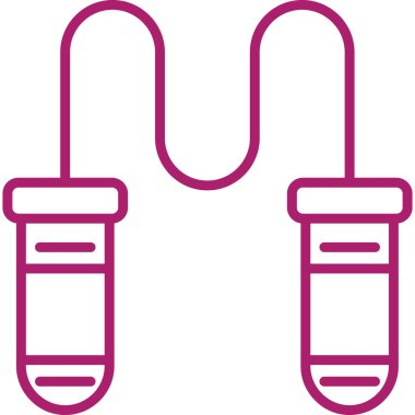 İp simgesinin vektör illüstrasyonu