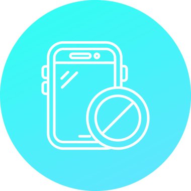 vektör cep telefon simgesi